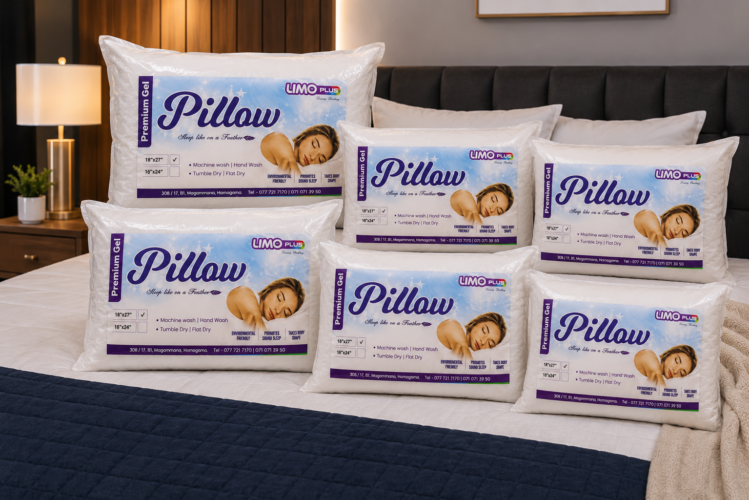 Limo pillow collection